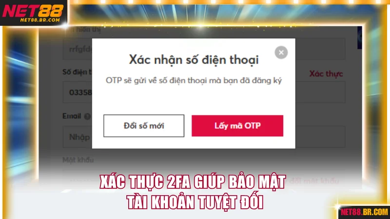 Xác thực 2FA giúp bảo mật tài khoản tuyệt đối